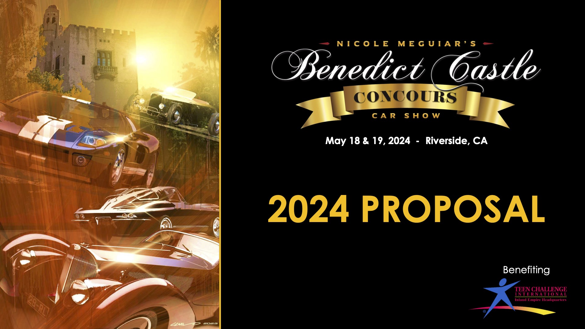 2024 Benedict Castle Concours Proposal Deck